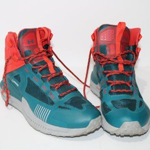Under Armour Verge 2.0 Mid Gore-Tex Eva Shoes Athletic Hiking Sneaker Boots Teal